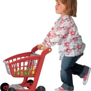 Winkelwagen gevuld met fruit