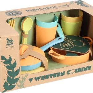 Bioplastic Speelgoed | Pannenset | 25-delig