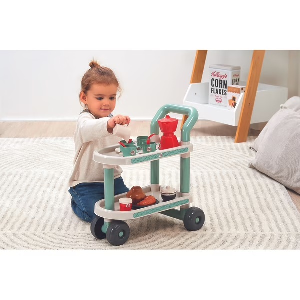 Ecoiffier - Ontbijt Trolley - 22 Delig - Afbeelding 2