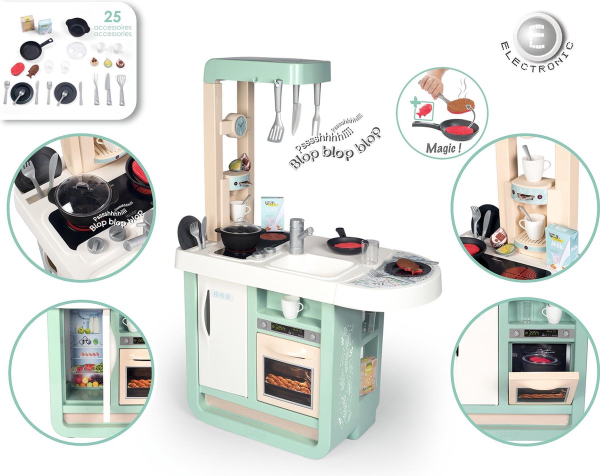 Smoby - Keuken Cherry - Food corner restaurant - Afbeelding 2