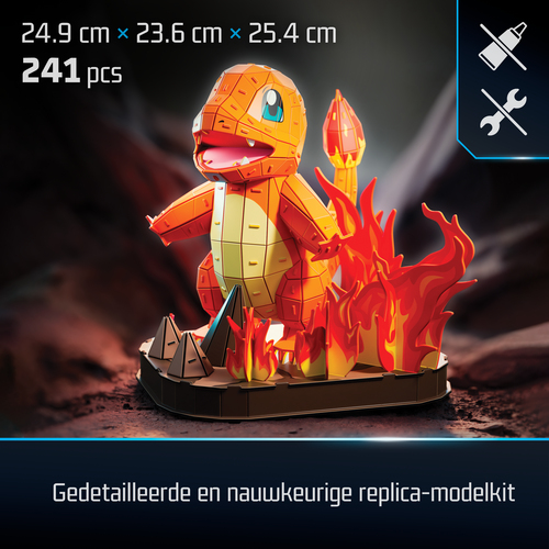 4D Build Puzzle Pokemon Charmander - Afbeelding 4