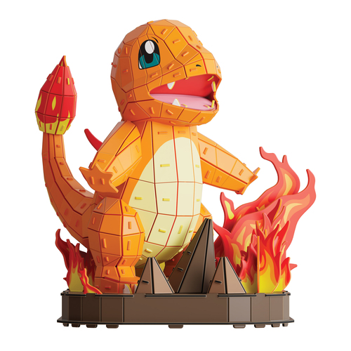 4D Build Puzzle Pokemon Charmander - Afbeelding 7