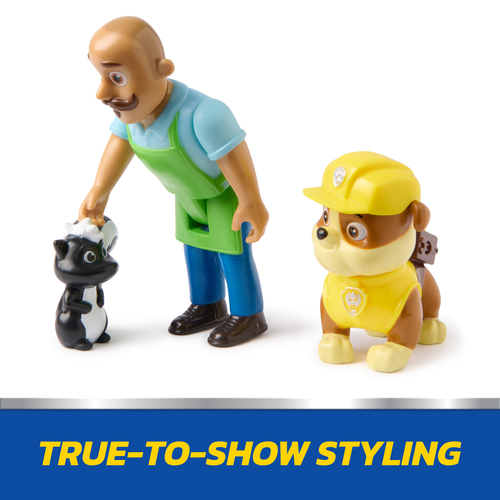 Paw Patrol Story Figure Pack Wih Rubble - Afbeelding 6