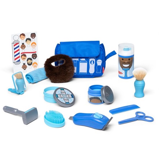 Melissa & Doug Barber Shop Play Set 16st
