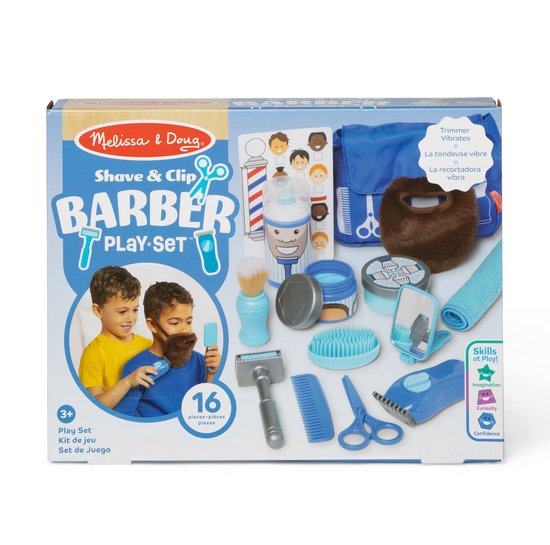 Melissa & Doug Barber Shop Play Set 16st - Afbeelding 3