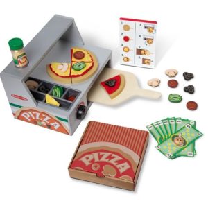 Melissa & Doug Wooden Pizza Counter