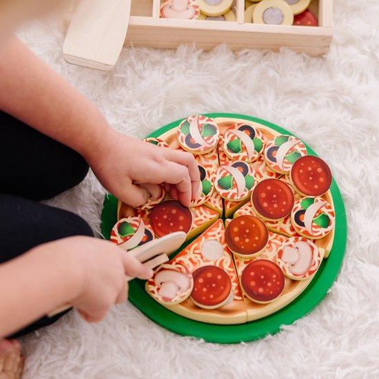 Melissa & Doug Wooden Pizza Party - Afbeelding 2