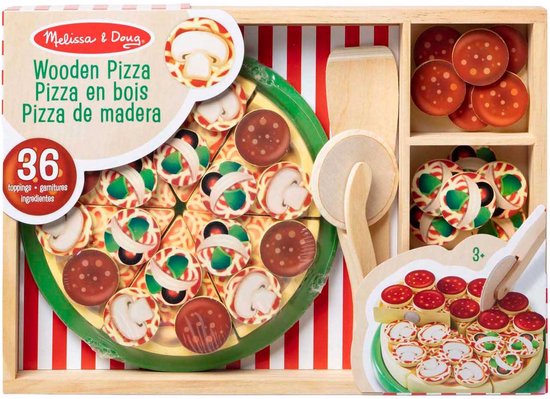 Melissa & Doug Wooden Pizza Party - Afbeelding 3