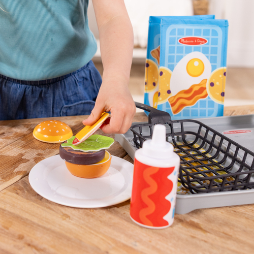 Melissa Doug Water Wow Pretend Play Flip Fry - Afbeelding 4