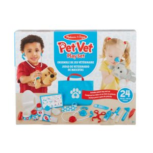 Melissa Doug Examine And Treat Pet Vet Play Set