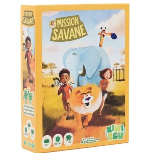 Mission Savane – Geronimo Games – Kiwizou – Kinderspel