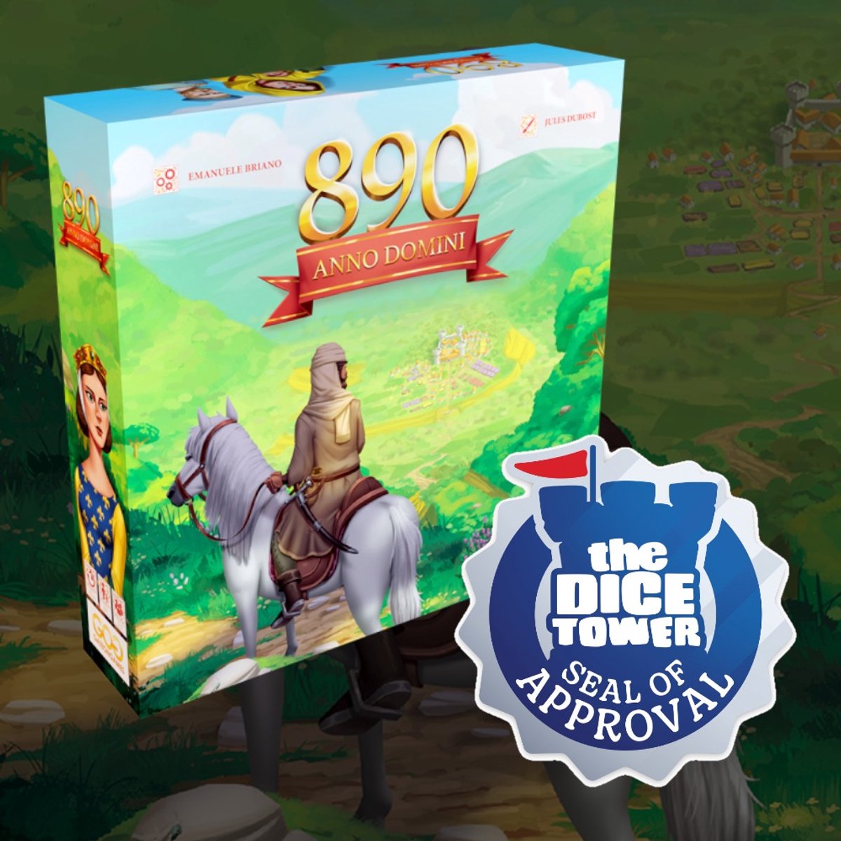 890 Anno Domini - Geronimo Games - Bordspel - Afbeelding 4