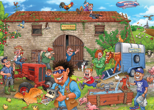 Wasgij Destiny 30 - Een gelukkige oogst! (1000 stukjes) - Afbeelding 4