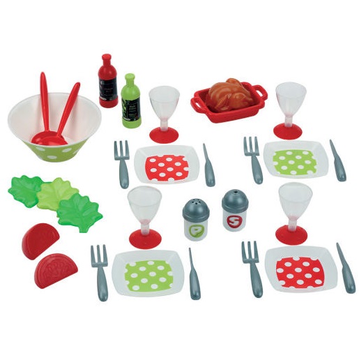 Ecoiffier 100% Chef - Servies Set 32-delig