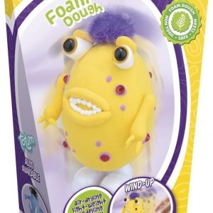 Foam Dough Jumping Monster – geel