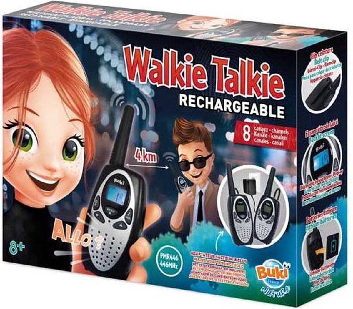 Walkie Talkie - herlaadbaar