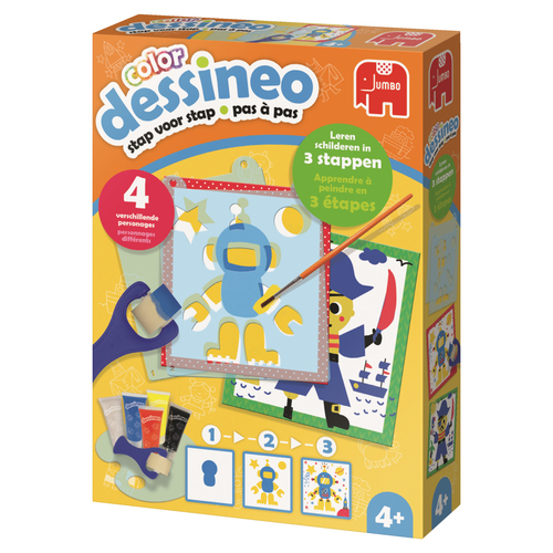 Dessineo Schilderen met sjablonen - Personages - Afbeelding 6