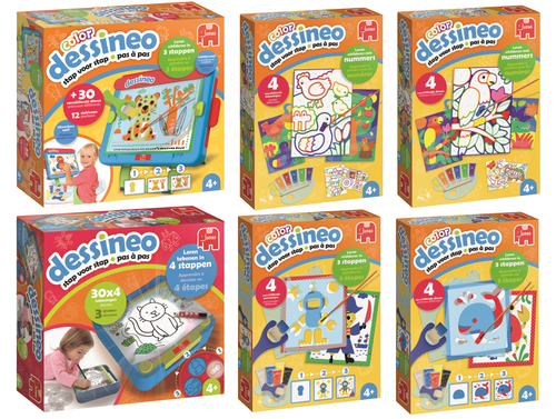 Dessineo Schilderen met sjablonen - Personages - Afbeelding 9