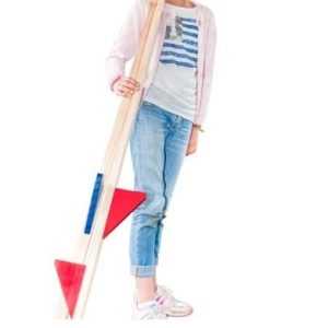 Stelten (blank houten) verstelbaar 170cm