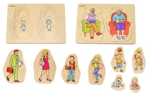 Inlegpuzzel (40stuks) - Oma & Opa