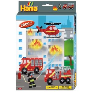 Hama Hanging Box (strijkkralenset) – Brandweer 2000stuks