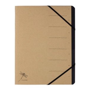 Pagna Sorteermap Pur (karton) A4 met 12 tabbladen – kraftkleur