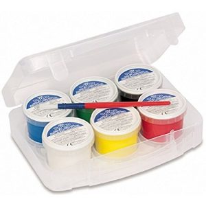 Primo Vingerverf 6x100ml in PVC koffer