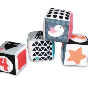 Baby Clementoni – Soft Cubes – Black & White