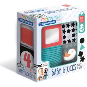 Baby Clementoni – Soft Cubes – Black & White