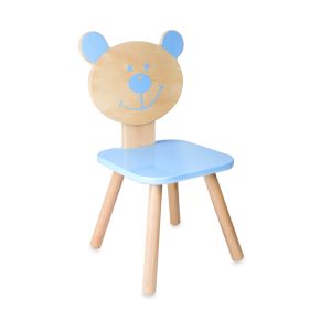 Stoel Beer (hout) – rood OF groen OF blauw – 1 exemplaar