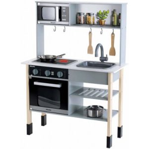 Keuken (hout) Miele met licht/geluid + accessoires