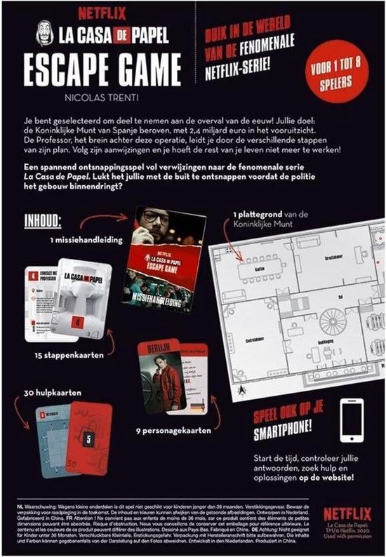 La Casa de Papel - Escape game - Afbeelding 2