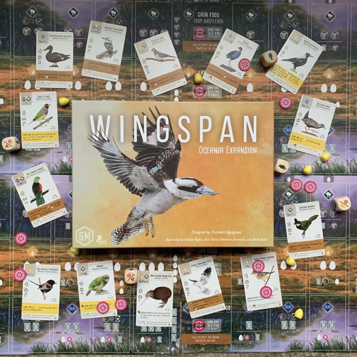 Wingspan - Oceanië (uitbreiding) - Afbeelding 4