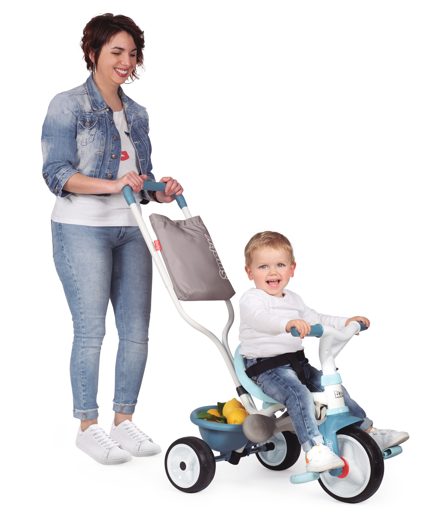 Smoby Driewieler Be Move Comfort - blauw - Afbeelding 4