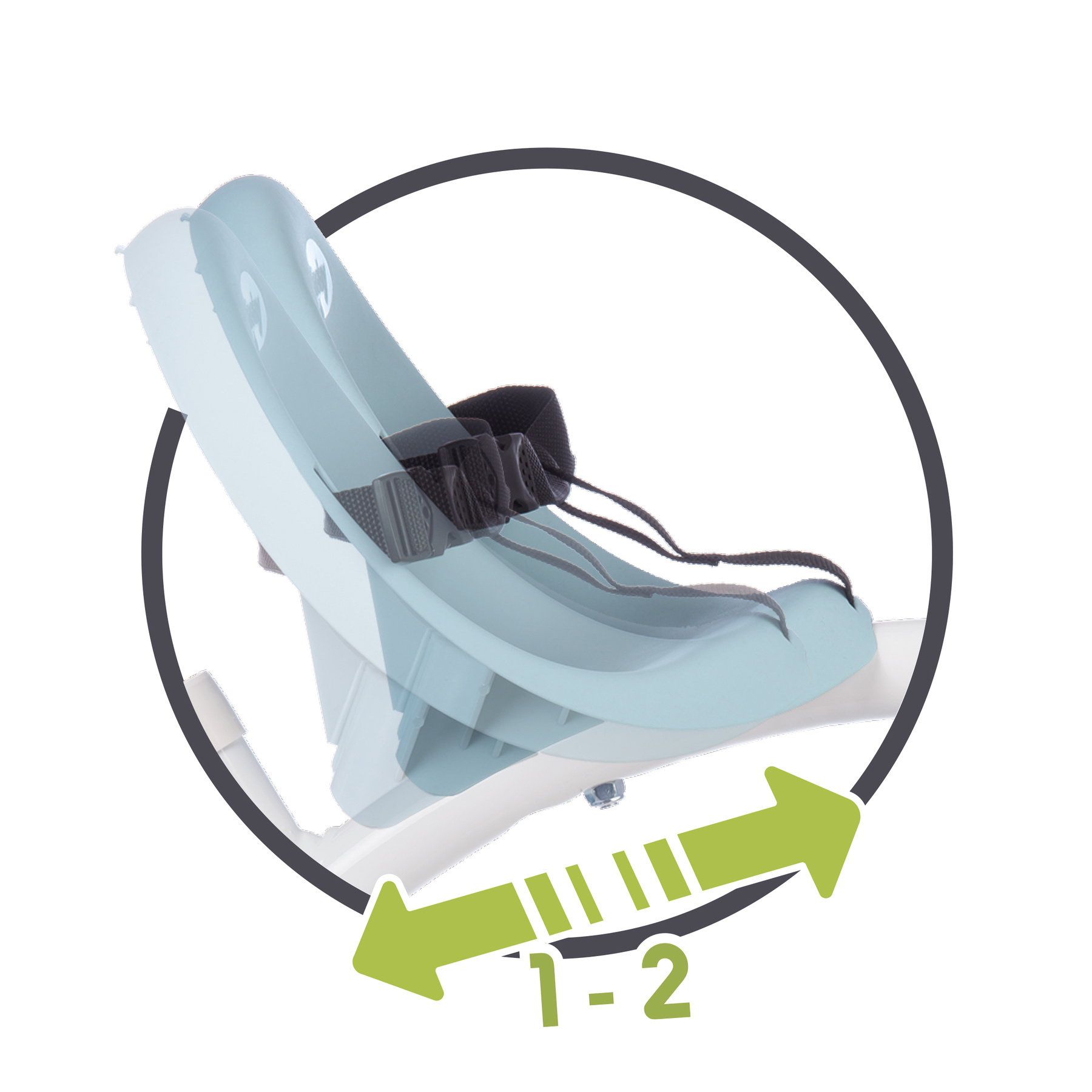 Smoby Driewieler Be Move Comfort - blauw - Afbeelding 5