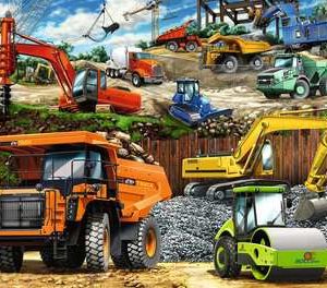 Puzzel (XXL) 100stuks – Landbouwvoertuigen