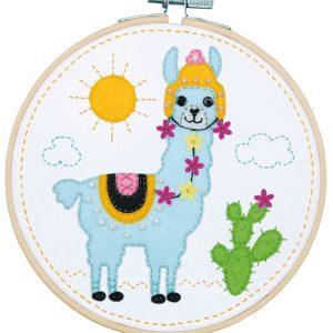 Knutselkit met vilt – Lama