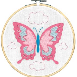 Knutselkit met vilt – Vlinder