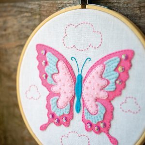 Knutselkit met vilt – Vlinder