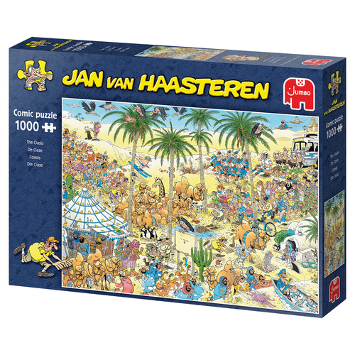 Jan van Haasteren - De Oase (1000stuks) - Afbeelding 3