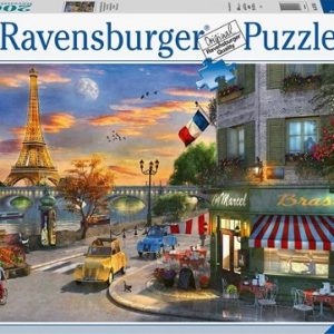 Puzzel (2000stuks) – Romantische avond in Parijs