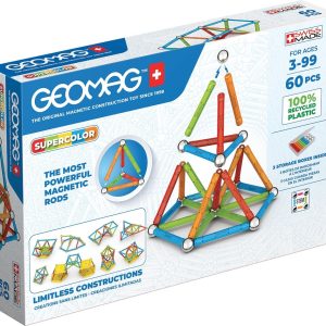 Geomag Supercolor Recycled – 60stuks
