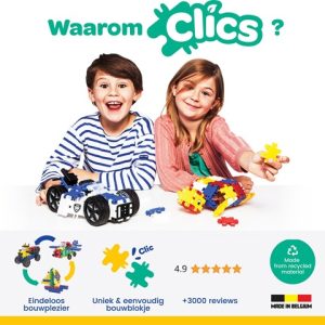 Clics – Rollerbox Build & Play 20-in-1