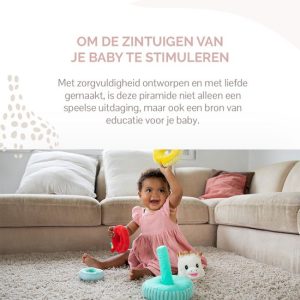 Sophie de Giraf – Stapel Pyramide (pluche)