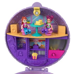 Polly Pocket – Compact Double-play speelset : Skaten