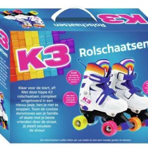 K3 Rolschaatsen ‘Regenboog’ – maat 26-29