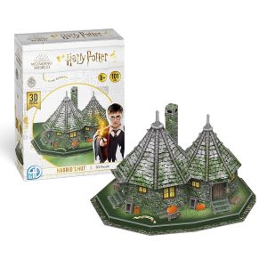 Revell 3D Puzzel (101stuks) – Harry Potter Hagrids hut
