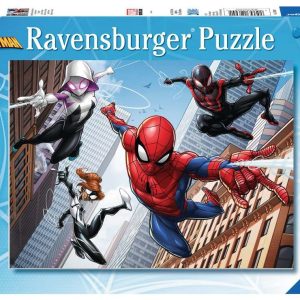 Puzzel (XXL) 200stuks – Marvel Spider-Man – De kracht van de spin