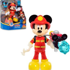 Disney Junior Mickey Mouse – Brandweerman met accessoires (15cm)