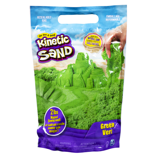 Kinetic Sand - Colour Sand Bag (907gr) - Groen